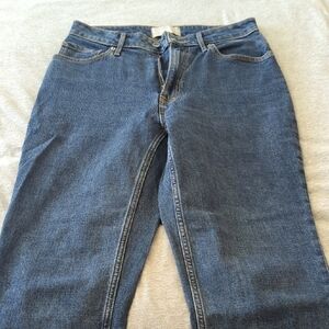 Everlane Women's Straight Leg Jeans in Deep Blue